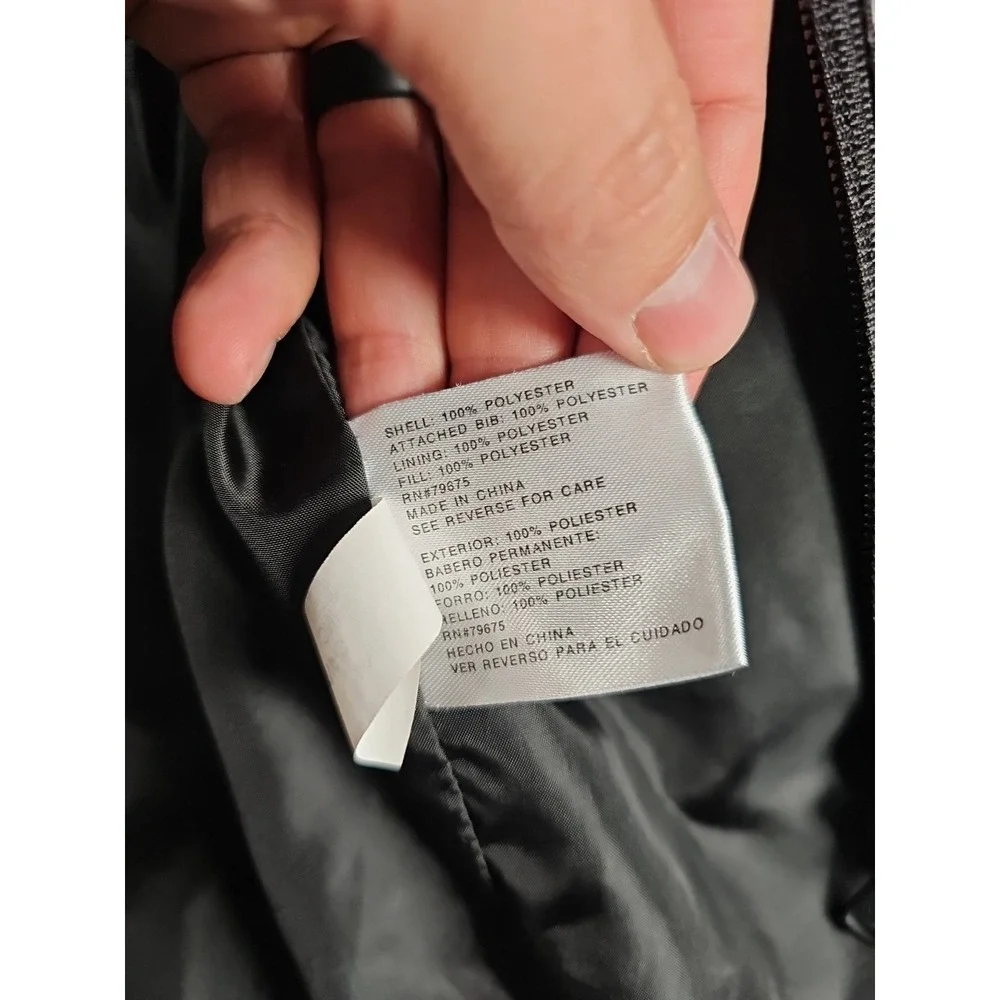 Michael Kors Girls Down Jacket Black Puffer Coat 8 Hooded‎ Full-Zip Lightweight
